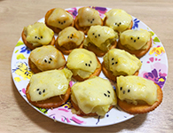 チーズおばけのひとくちクラッカー